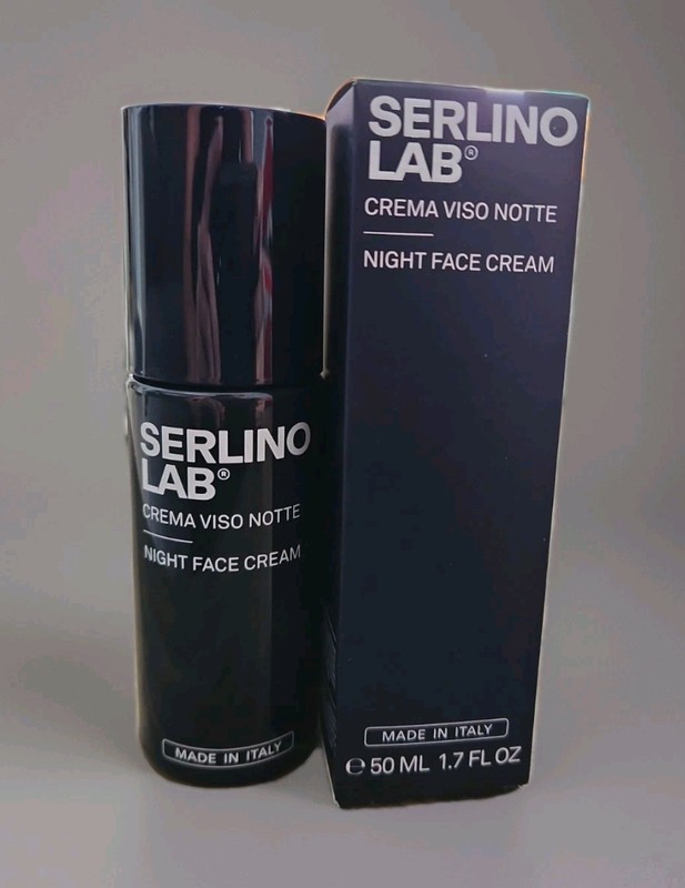 Serlino Lab Face Cream Moisturizer Night Cream Retinol Hyaluronic New 1.7 fl oz.