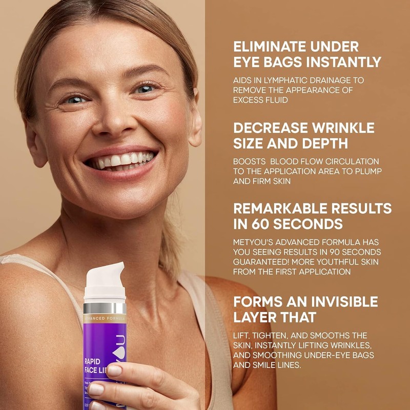 Instant Face Lift Face and Eye Tightening and Lifting Serum in 2 Minutes, 1 oz gallery