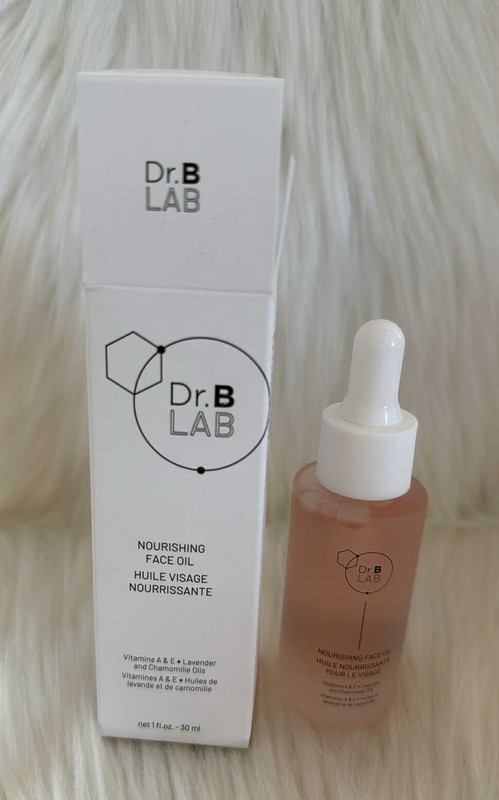 Dr. B Lab Nourishing Face Oil Huile Visage Vitamins A & E + Lavender 30ml