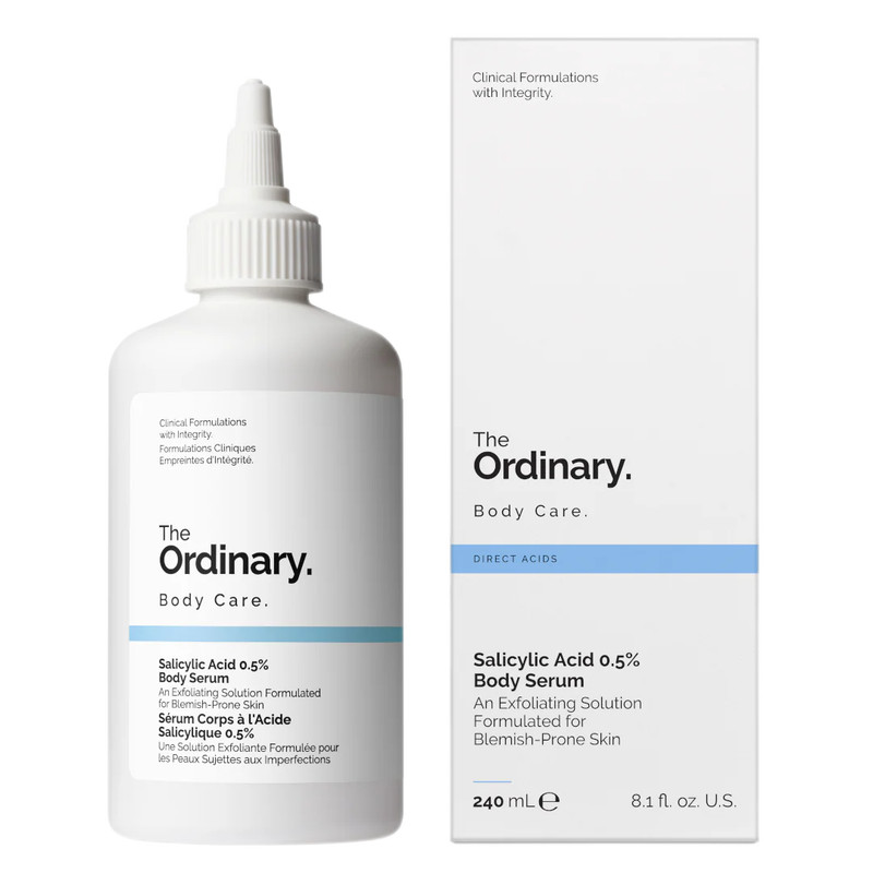 The Ordinary Salicylic Acid 0.5% Body Serum, Exfoliating Treatment for Acne-NIB