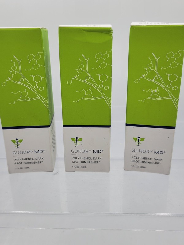 Gundry MD Polyphenol Dark Spot Diminisher Serum 1 Oz Sealed- Lot Of 3 gallery
