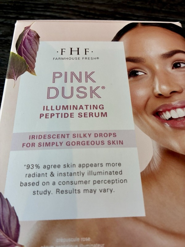 FHF Farmhouse Fresh Pink Dusk Illuminating Peptide Serum 1 oz Iridescent Drops gallery