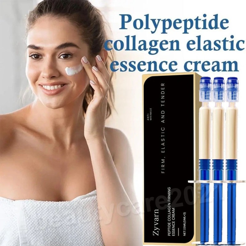 3Pcs Zyvarn Polypeptide Collagen Elastic Essence Creme, Anti-Wrinkle Moisturizer gallery