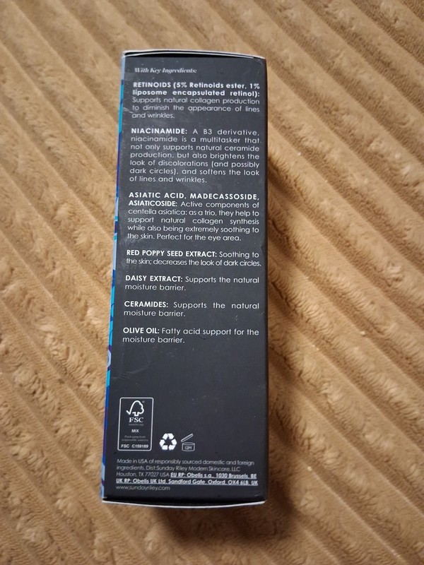 Sunday Riley 5 STARS Retinoid + Niacinamide Eye Serum - .5 oz gallery