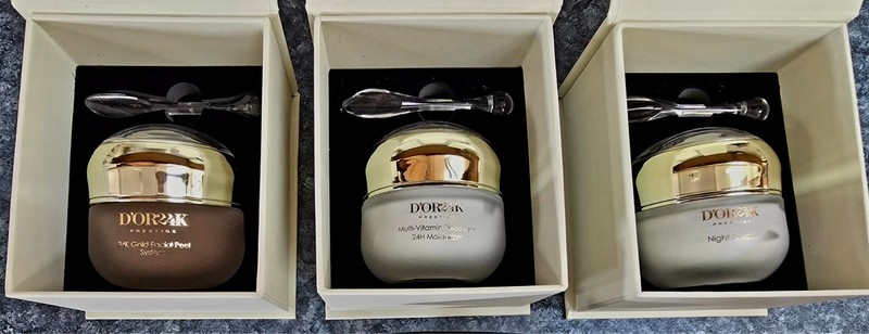 SET:D’OR 24K Prestige Endless Beauty Facial Peel, Multi 24h Cream, & Night Cream gallery