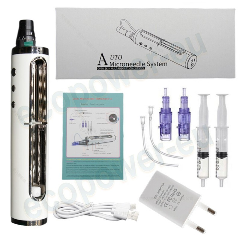 Skin Water Machine Skin Care Wrinkle Remove Skin Rejuvenation Pen with Pins