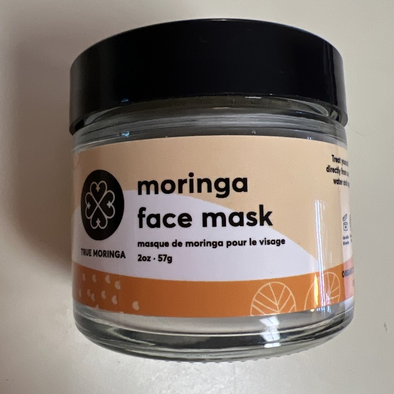 True Moringa Moringa Face Mask | Deep Pore Detox Clarifying and Purifying Fac…