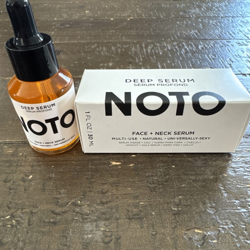 NOTO Botanics Deep Serum Hydrating Face Neck Anti-Aging 1oz/30mL NIB New