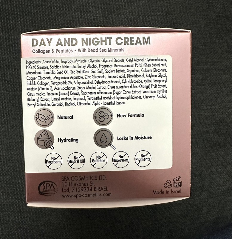 COLLAGEN & PEPTIDES ANTI-AGING DAY & NIGHT CREAM WITH DEAD SEA MINERALS gallery