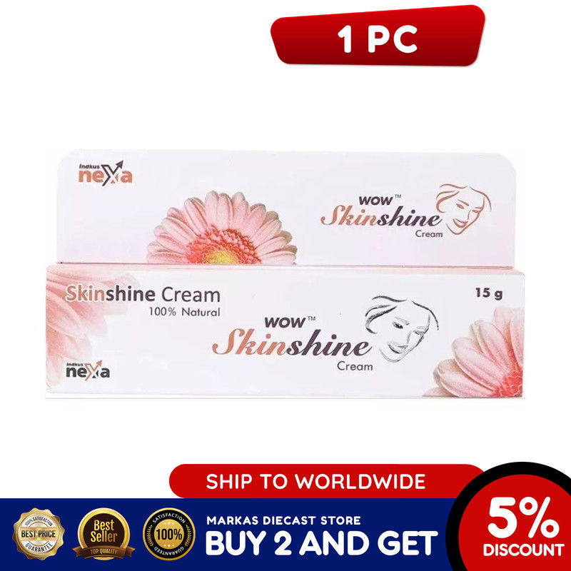 1 x Skin Shine Cream 15g Skin Renewal & Brightening Care for Redness & itching