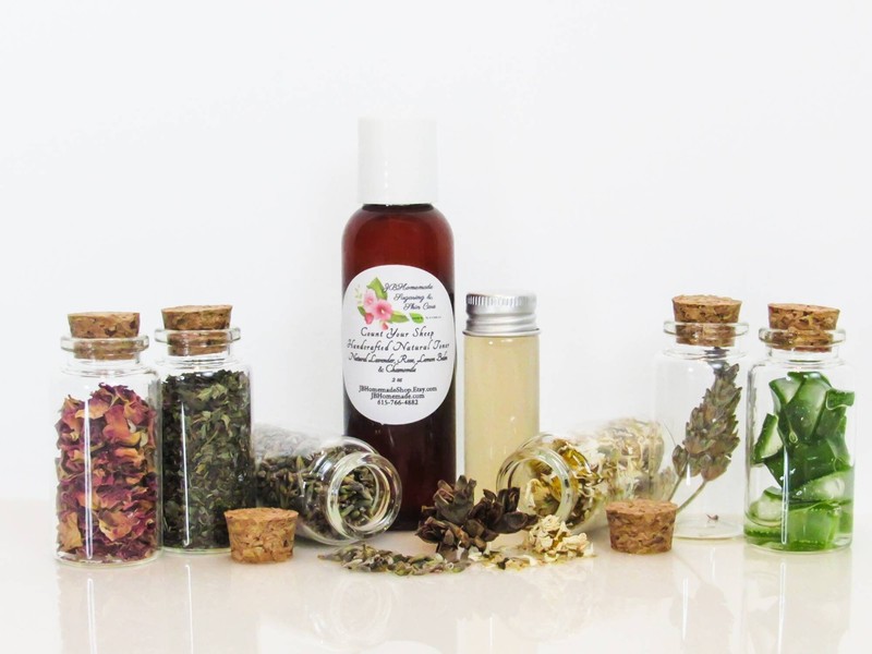 Count Your Sheep Natural Toner with Lavender, Rose, Lemon Balm, Chamomile