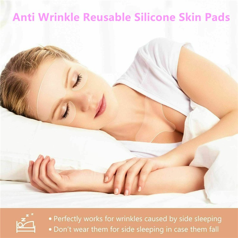 11Pack Silicone Anti-Wrinkle Face/Chest Pad Gift For Woman/All Type Skins a gallery