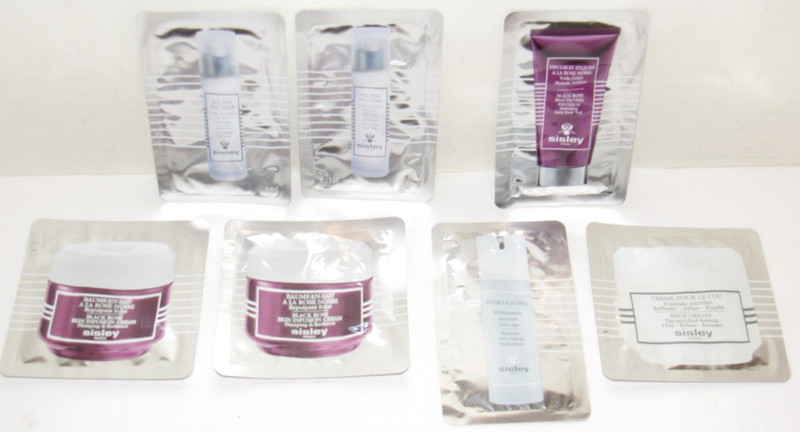 7 Sisley Lot Black Rose Skin Infusion Cream Emulsion All Day Year Care Neck ++