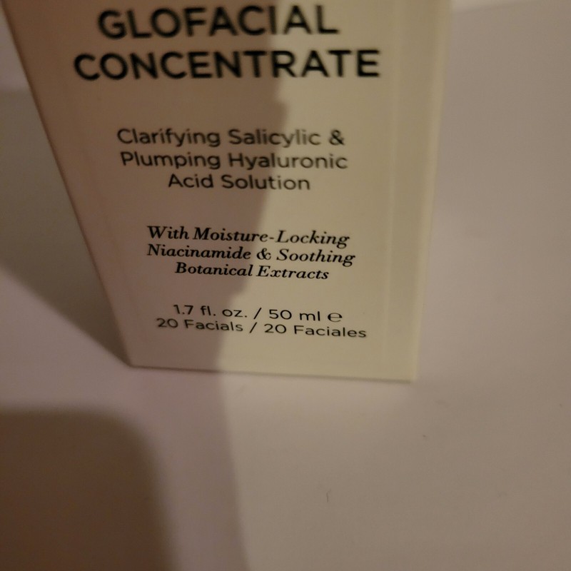 BEAUTY BIO Glofacial Concentrate Clarifying Plumping 1.7oz 20 Facials NEW SEALED gallery