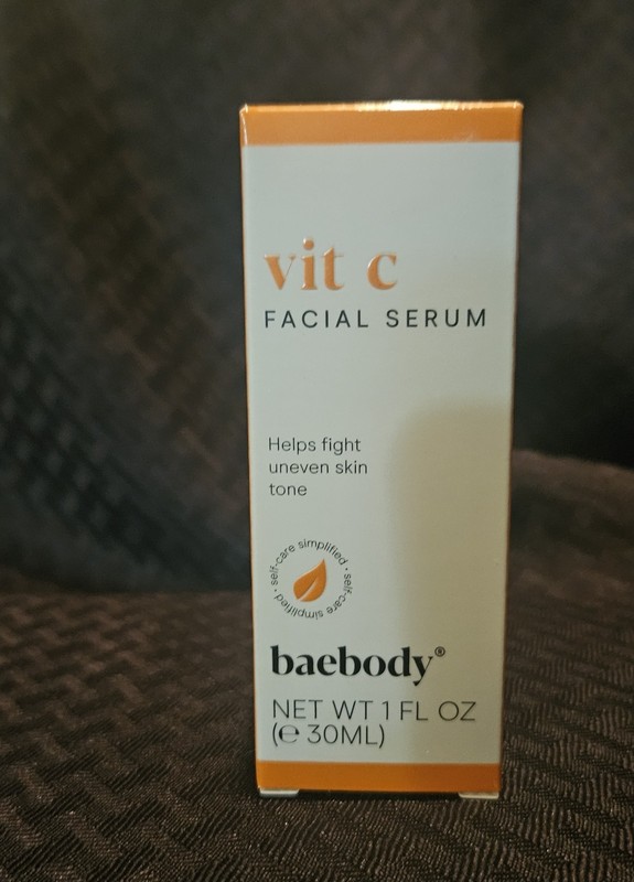 Baebody Vit C Facial Serum 1oz New Expires 10/2026