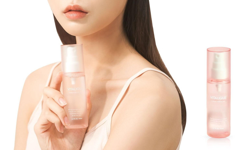 VITALIQUE Collagen Melting Mist Spray Serum Meditherapy For Skin 2.7 fl oz 80ml