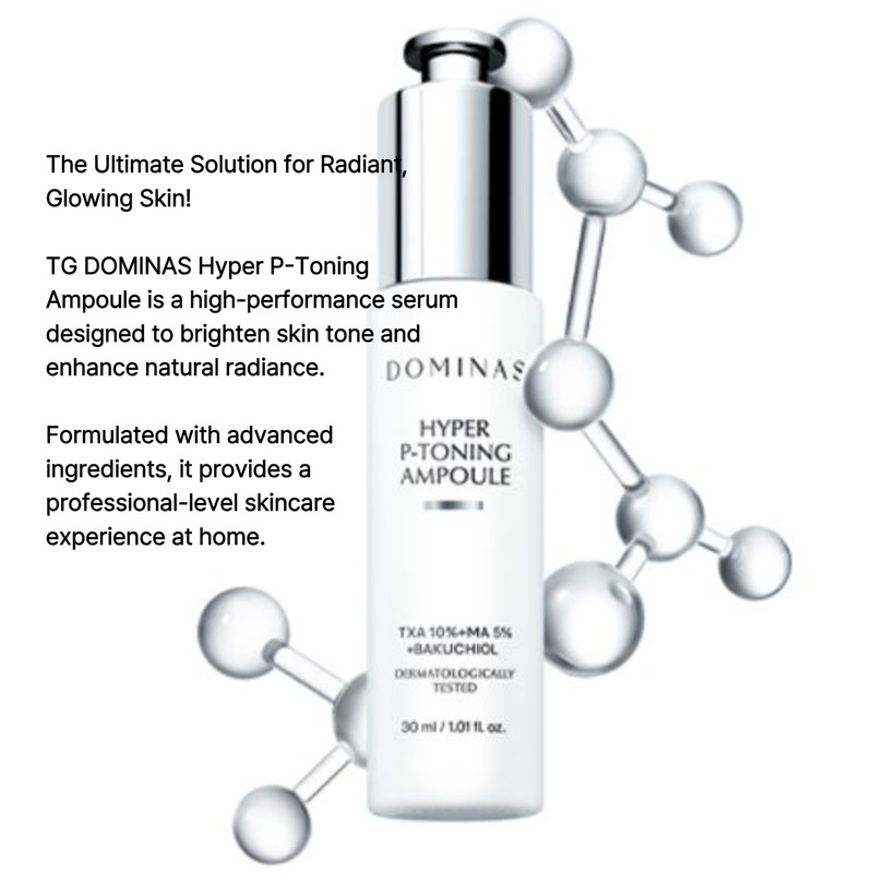 Dominas Ultimate Brightening Set Cream 50g and Hyper P-Toning Ampoule 30ml gallery