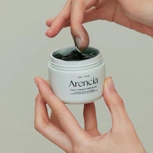 ARENCIA Glow Hyssop Overnight Face Mask Serum Hydrating Anti-Aging Serum Korean gallery