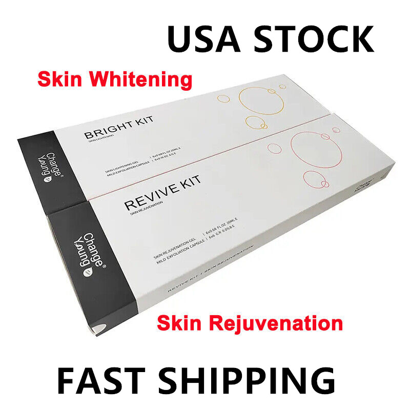 Oxygen Facial Machine Kit Capsules Gel Anti Aging Skin Rejuvenation