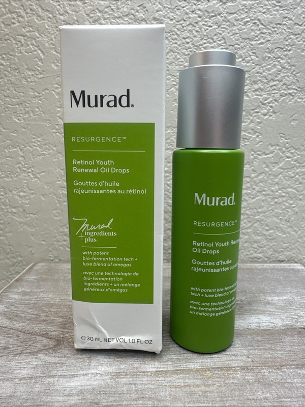 Murad Resurgence Retinol Youth Renewal Serum Oil Drops 1 oz / 30 mL NEW
