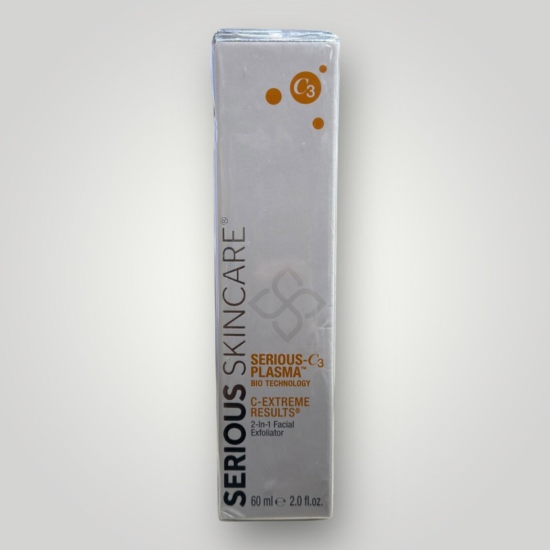 Serious Skincare Extreme Results 2 in 1 Facial EXFOLIATOR Vitamin C 2 oz