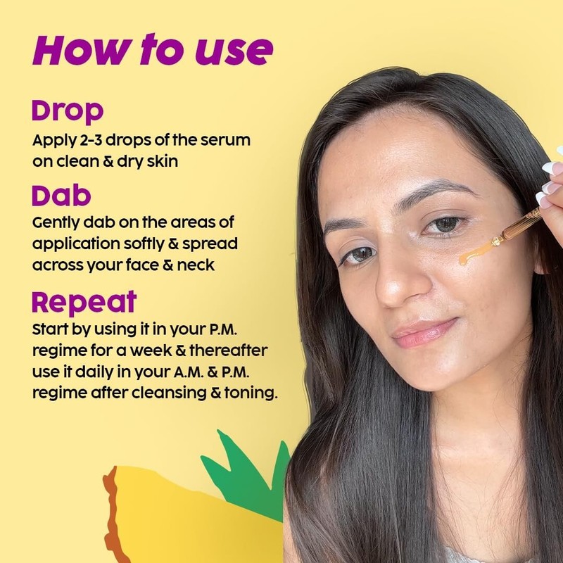 Plix Pineapple Skin Perfecting Dewy Serum For All Skin Types 30ml gallery