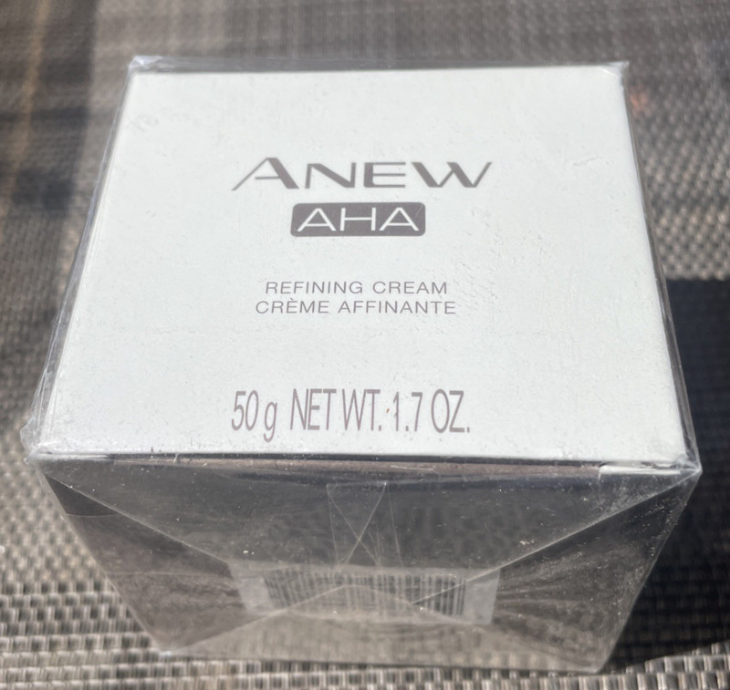 AVON ANEW AHA (Alpha Hydroxy Acid) Refining Cream 1.7 fl oz. New Sealed