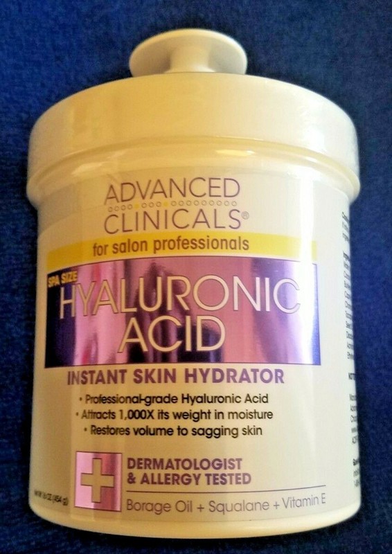 ADVANCED CLINICALS HYALURONIC ACID INSTANT SKIN HYDRATOR