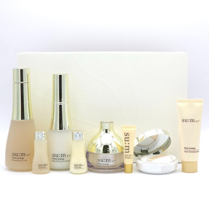 SU:M37 Time Energy 4pcs Special Set 8 Items Anti Aging Moisturizing K-Beauty gallery