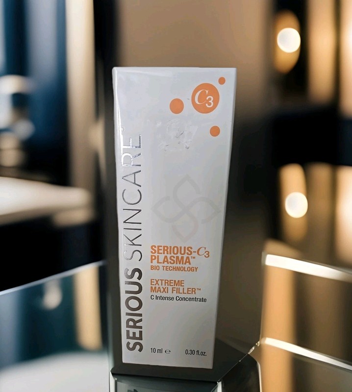SERIOUS SKIN CARE-C3 Plasma Extreme Maxi Filler C Intense 30oz – New & Sealed