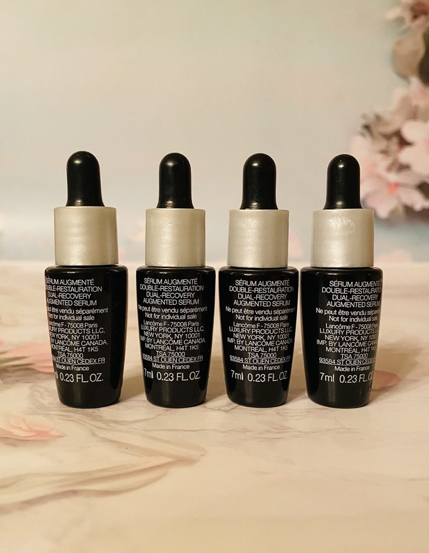 4x Lancome Genifique Ultimate Recovery Serum .23oz/ 7ml each, New Fresh gallery