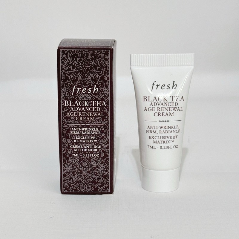 Fresh Black Tea Advanced Age Renewal Cream Mini Travel Size 7ml/0.23oz NIB