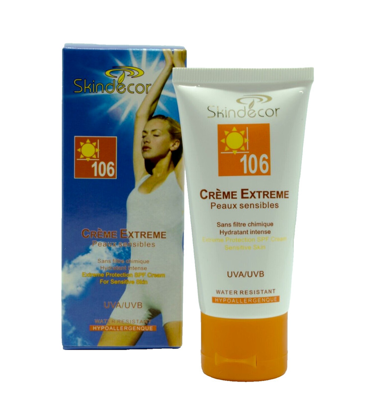 Skindecor Sun Block Protection Cream SPF 106 60ml / 2 fl oz New in box