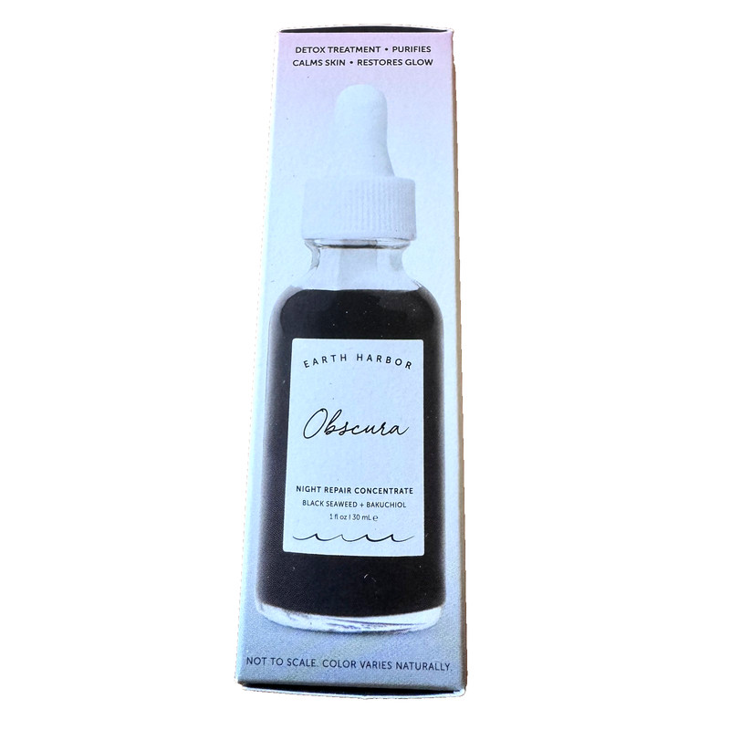 Earth Harbor OBSCURA Detoxifying Reset Ampoule Serum Bakuchiol seaweed FREESHIP