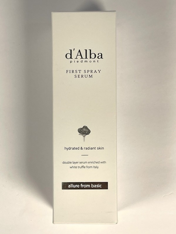 d’ALBA White Truffle First Spray Serum 100ml Glow Boosting Serum