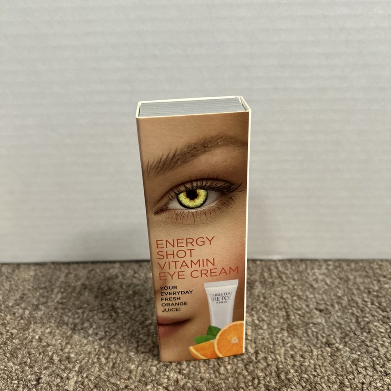 Christian Breton PARIS ENERGY SHOT Vitamin Eye Cream Gel by .45 Oz