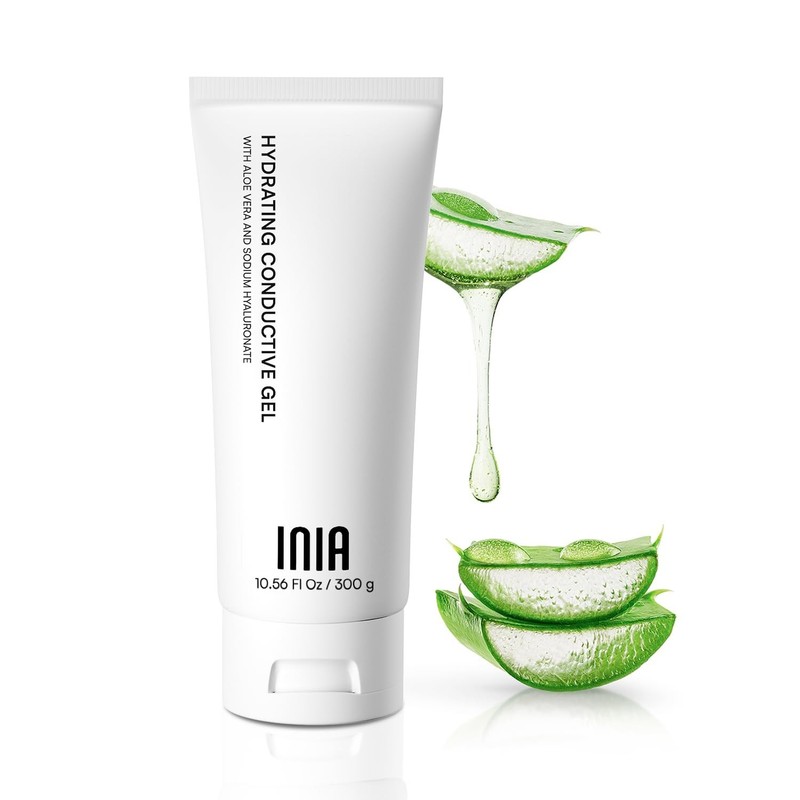«INIA Micro-current Conductive Gel for Facial and Body Skin Care Machines – Hy..