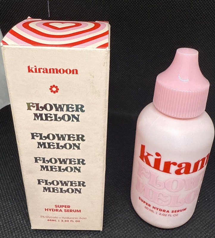 Kiramoon Flower Melon Super Hydra Serum 2.02 fl oz 5% Glycolic Hyaluronic Acid