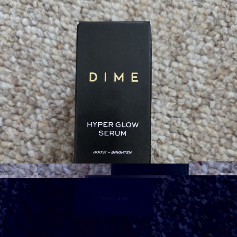Sealed DIME Beauty HYPER GLOW Serum 1 oz/30ml Antioxidant Brighten NEW FAST SHIP