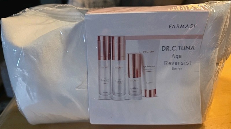 Farmasi Dr. C. Tuna Age Reversist NEW Set Cleanser Eye Cream Serum Moisturizer