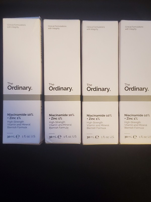 The Ordinary Hyaluronic Acid + Niacinamide 10%+Caffeine Solution 5% 4 PACK