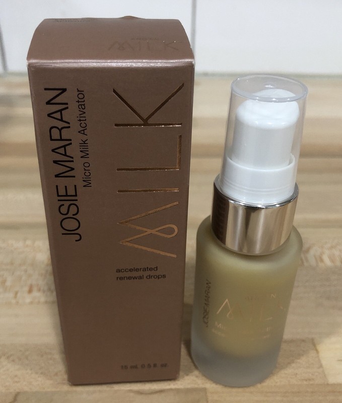 Josie Maran Micro Milk Activator Accelerated Renewal Drops 0.5 Fl oz