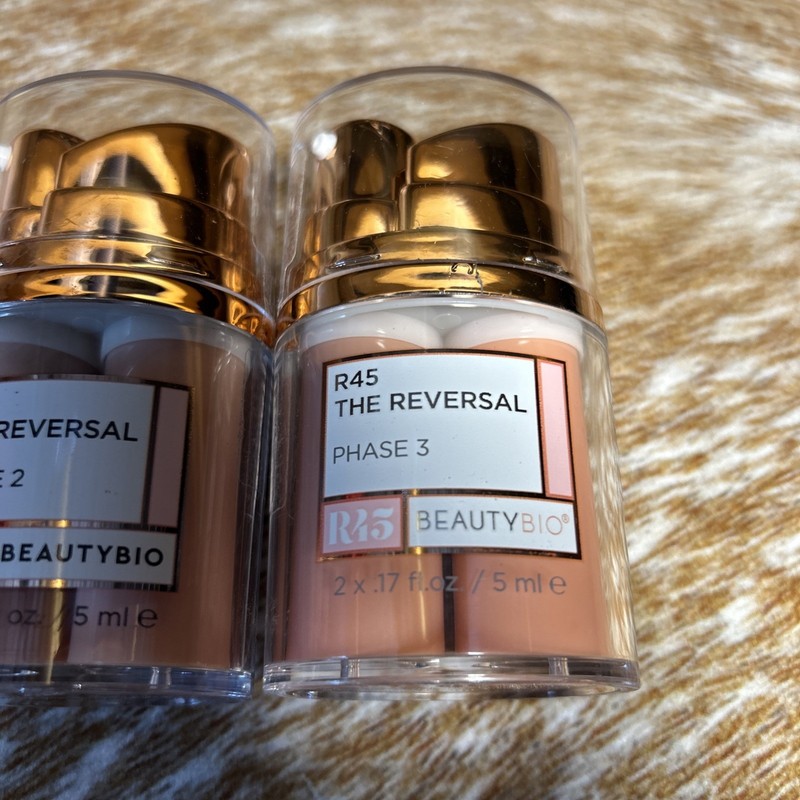 NEW Beauty Bio R45 The Reversal Phase 2&3- 2x .17oz, 5 mL Each Lot Of 2 gallery