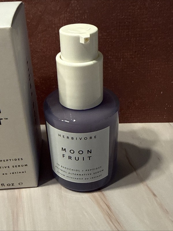 HERBIVORE MOON FRUIT 1% Bakuchiol + Peptides Retinol Alternative Serum 1 oz gallery