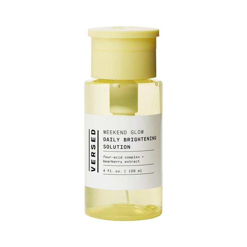 Versed Weekend Glow Daily Brightening AHA Liquid Exfoliant – Exfoliating