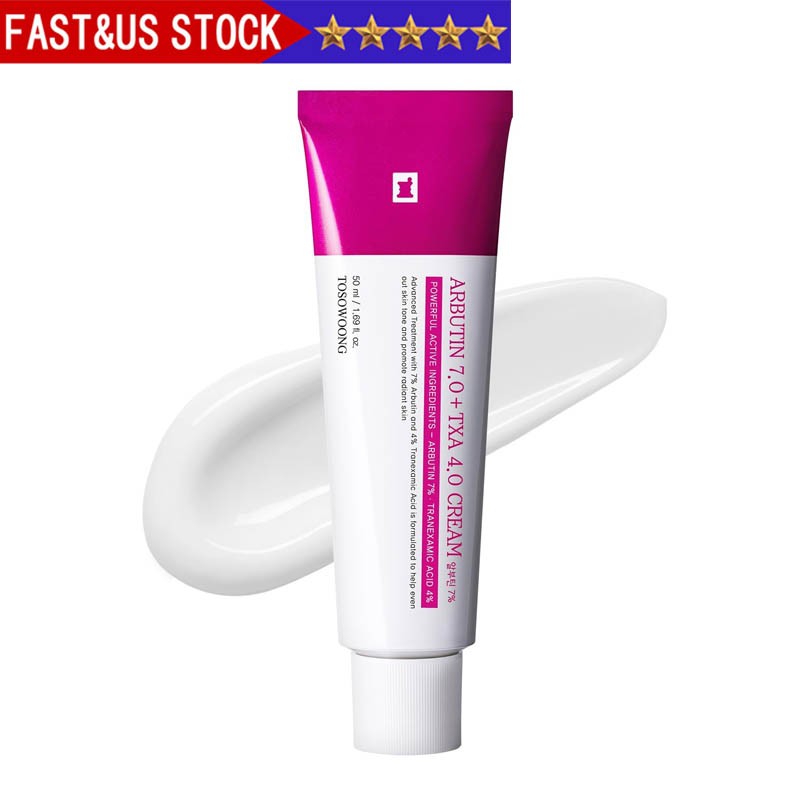 TOSOWOONG Arbutin 7% Tranexamic Acid 4% Cream 50ml Brightening K-Beauty US 🔥 gallery