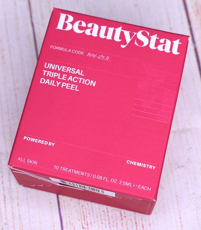 Beauty Stat Beautystat Universal Triple Action Daily Peel 10 Treatments NIB NEW