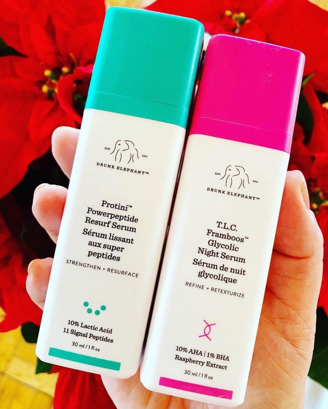 NEW DRUNK ELEPHANT T.L.C NIGHT SERUM & PROTINI RESURF SERUM - 11 PEPTIDES gallery