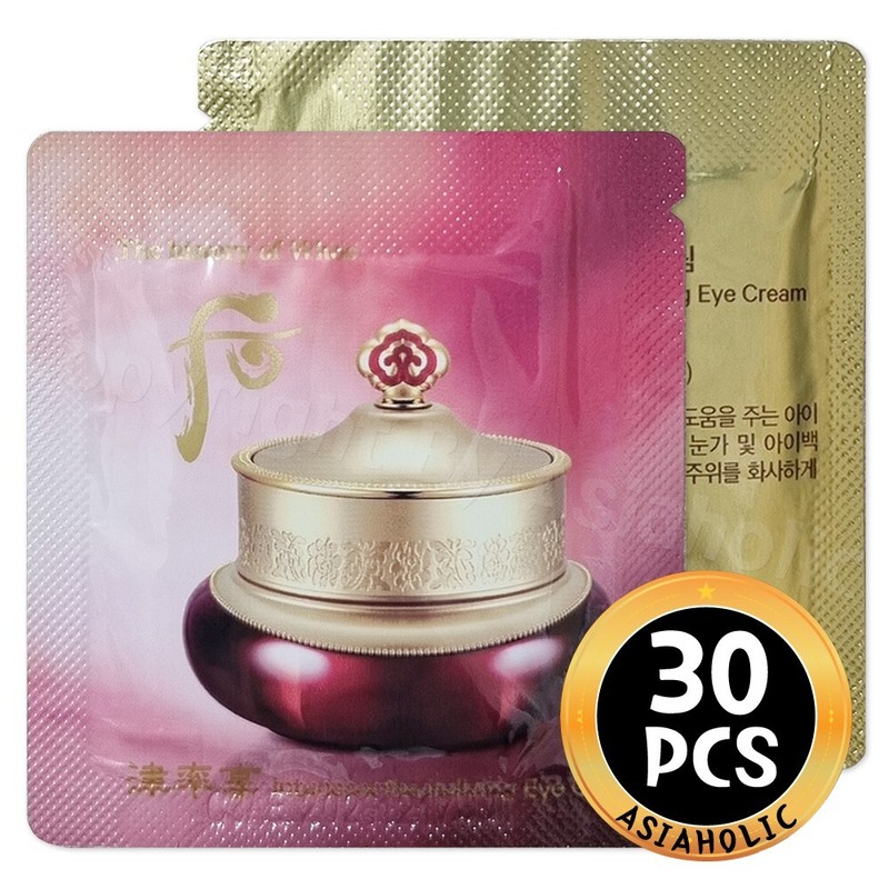 The history of Whoo Intensive Revitalizing Eye Cream 1ml x 30pcs (30ml) Newest