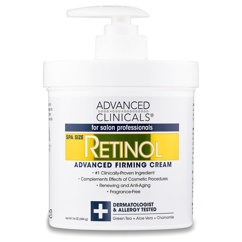 Advanced Clinicals Retinol Body Lotion Moisturizer Face Lotion & Body Cream